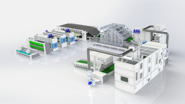 Needle-punch Carpet Production Line