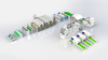 Non-adhesive cotton production line